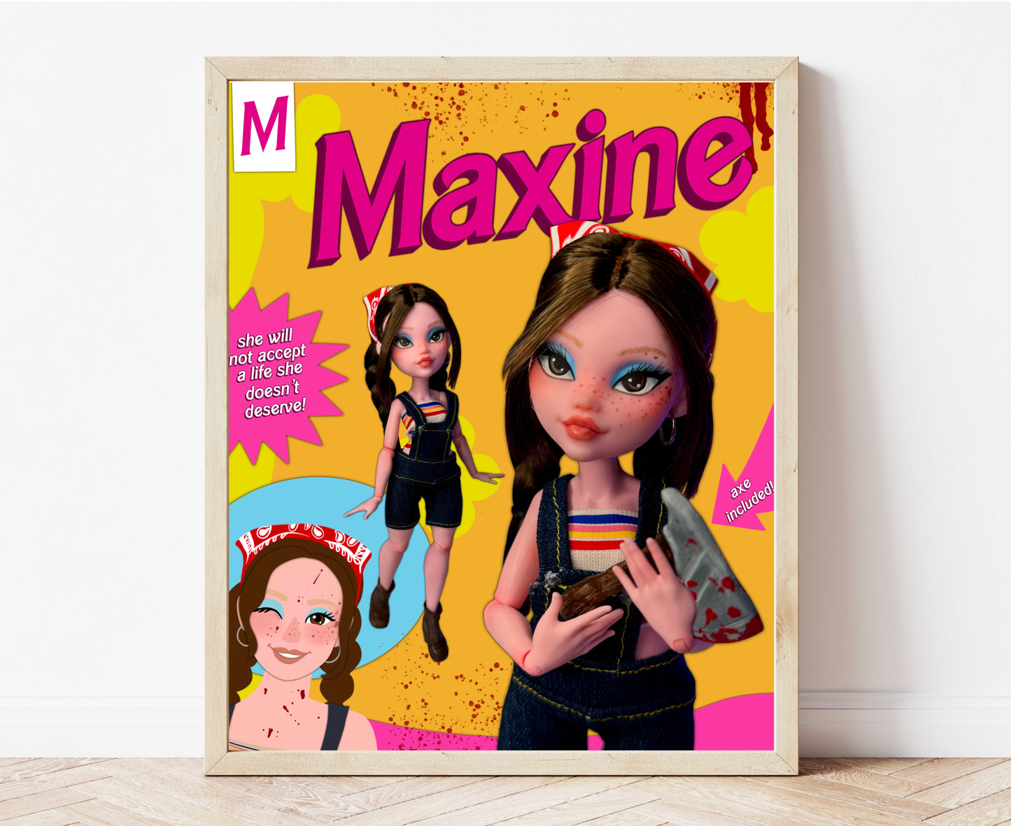 Maxine Minx Doll Art Print