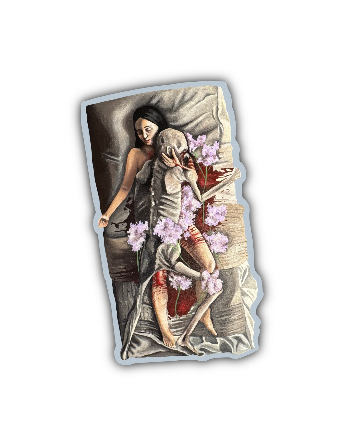 Nosferatu Death Bed Sticker