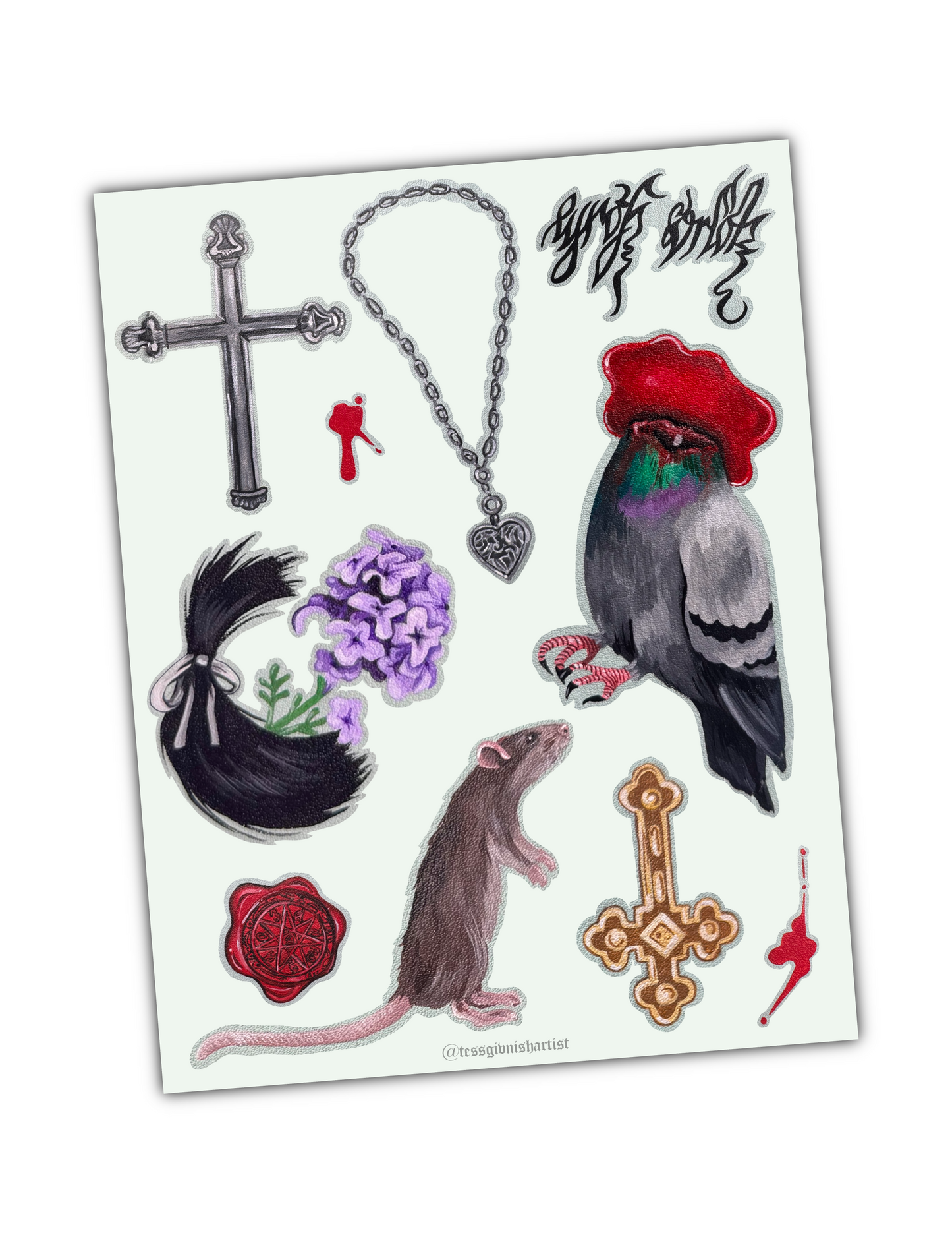 Nosferatu Sticker Sheet