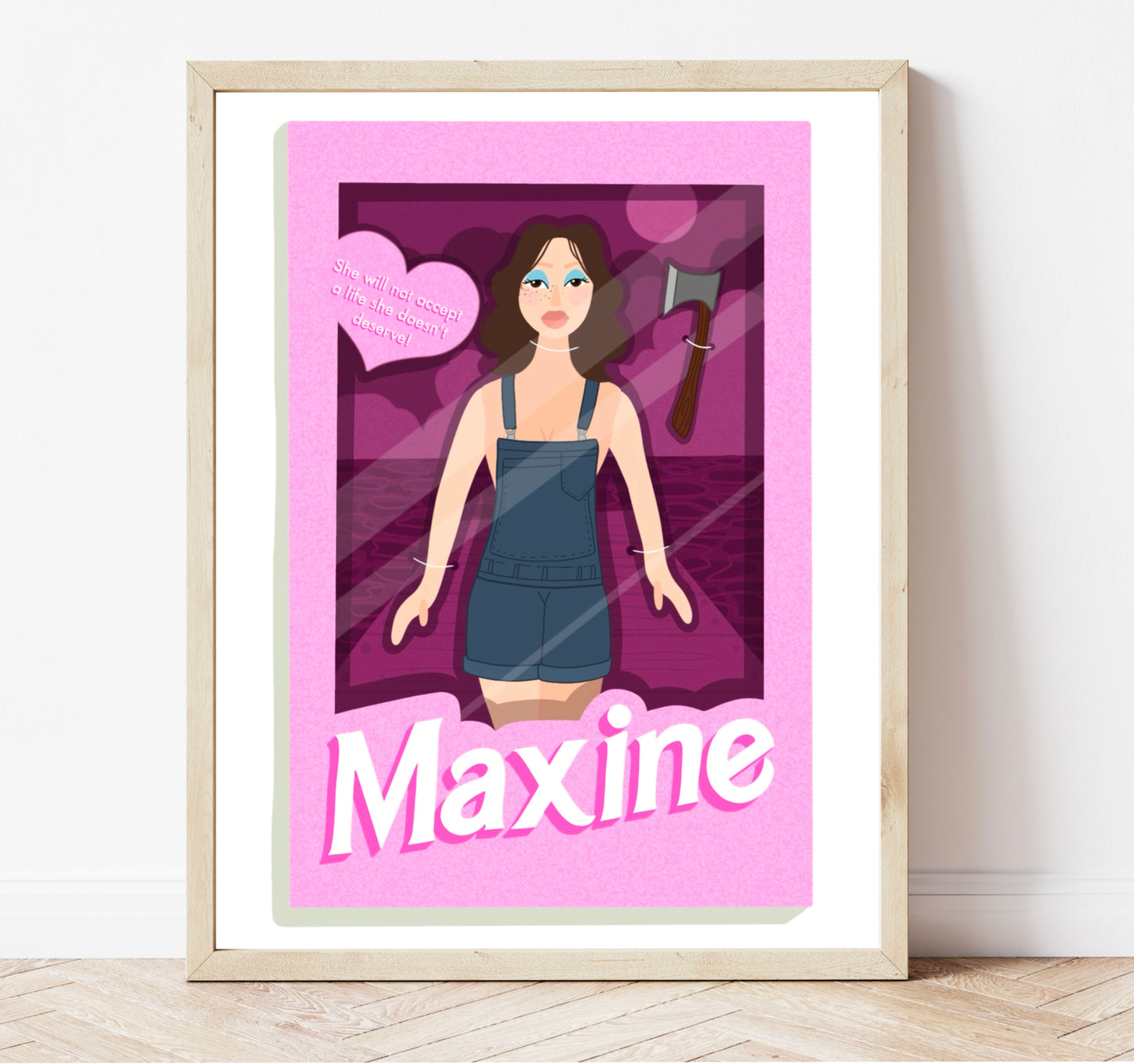 Maxine Minx “X” Art Print