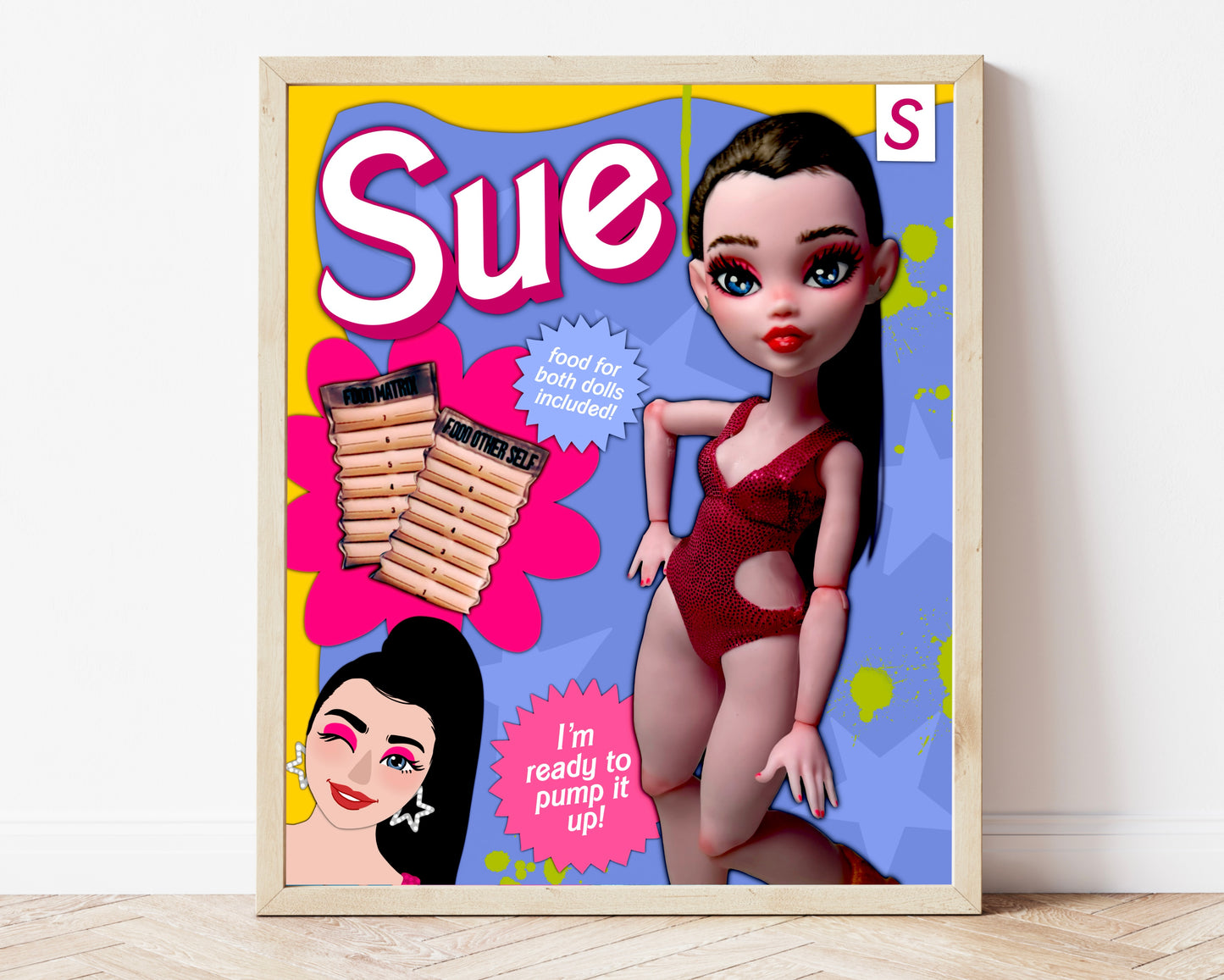 Sue Doll Art Print