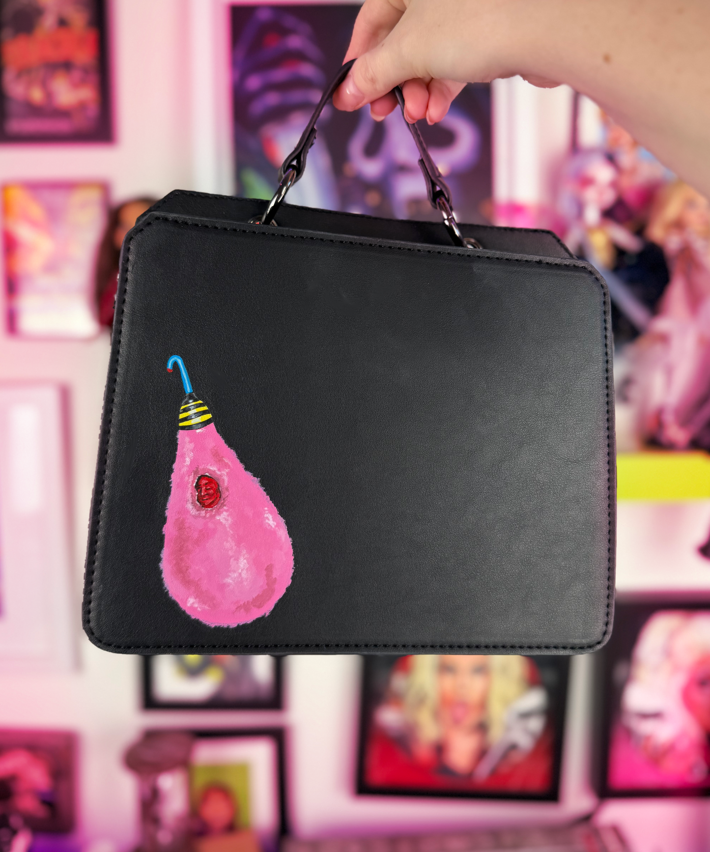 Killer Klowns from Outer Space Hand Painted Purse