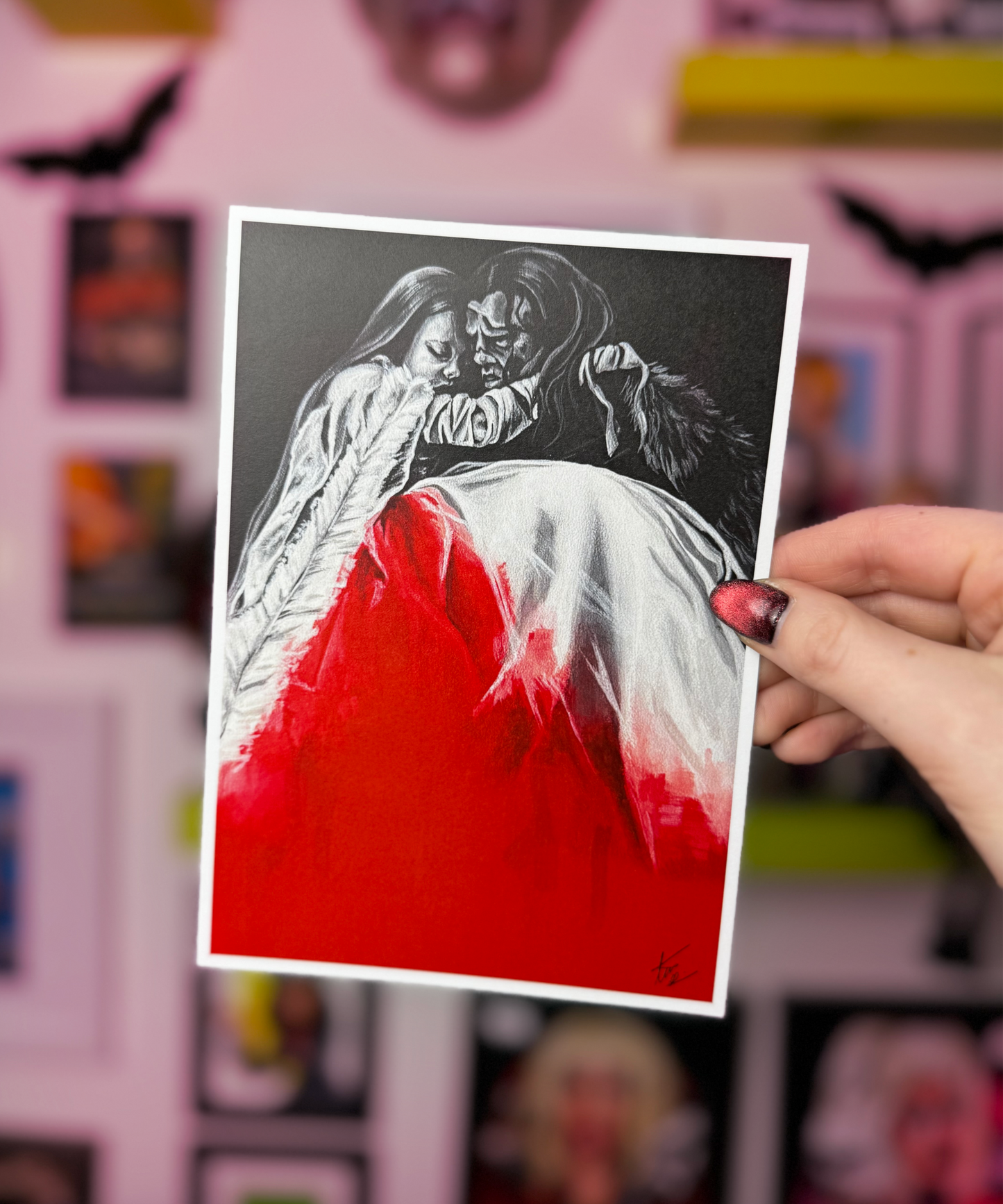 Creature and Elizabeth Print 5”x7”