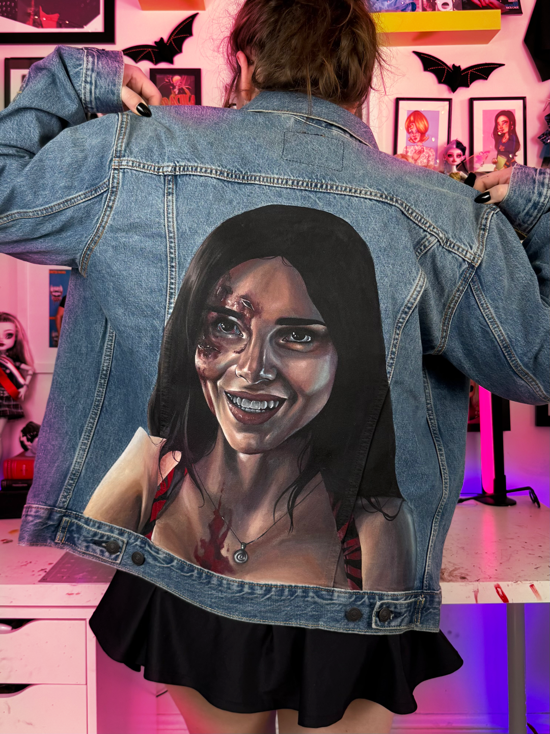 Nikki Hand Painted Jacket