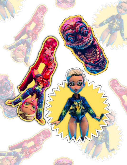 Smile 2 Sticker 3-Pack