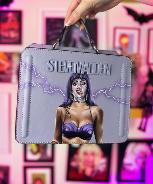 Frankenhooker Hand Painted Purse