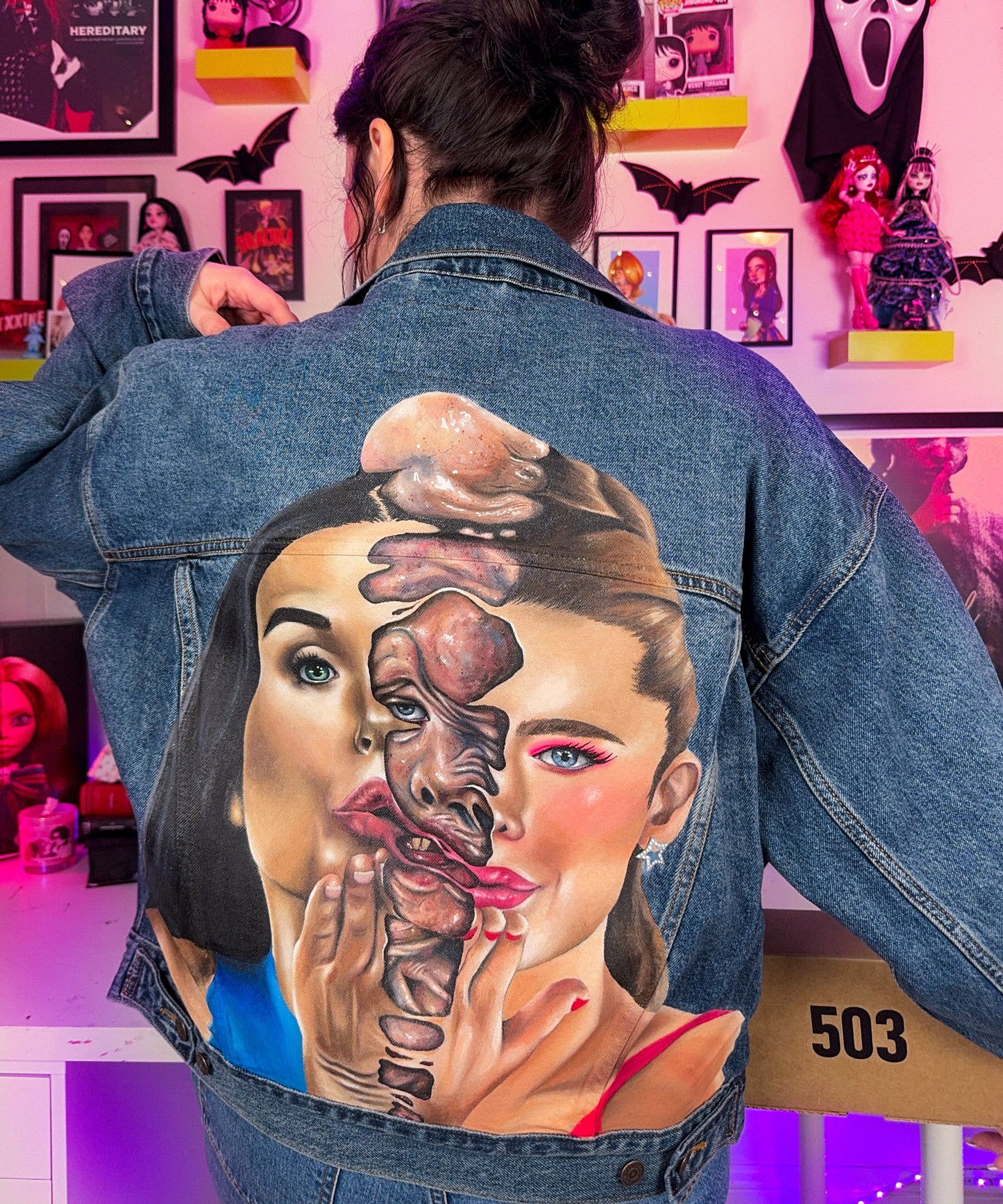 The Substance Hand Painted Jacket