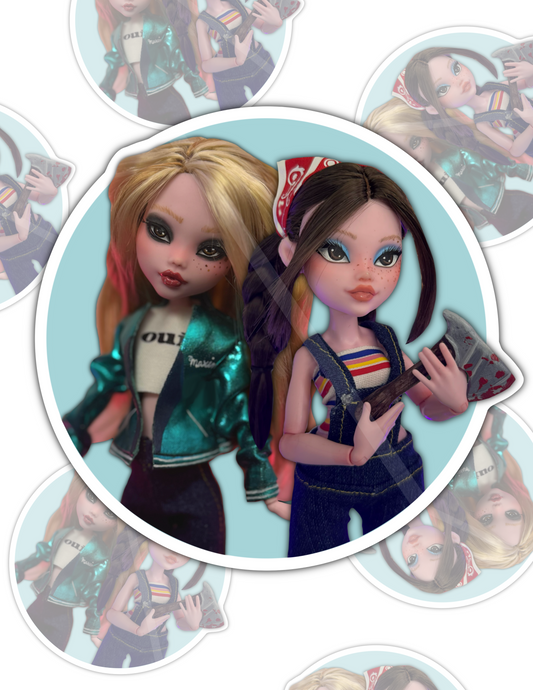 Maxine Minx Doll Sticker
