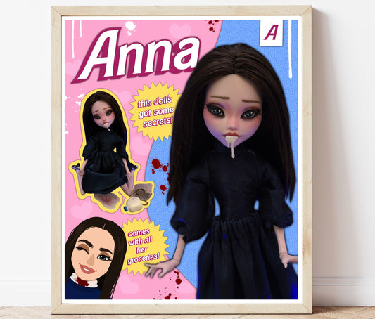 Anna “Possession” Doll Print