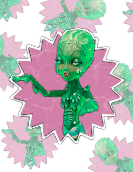 Creature from the Black Lagoon Sticker