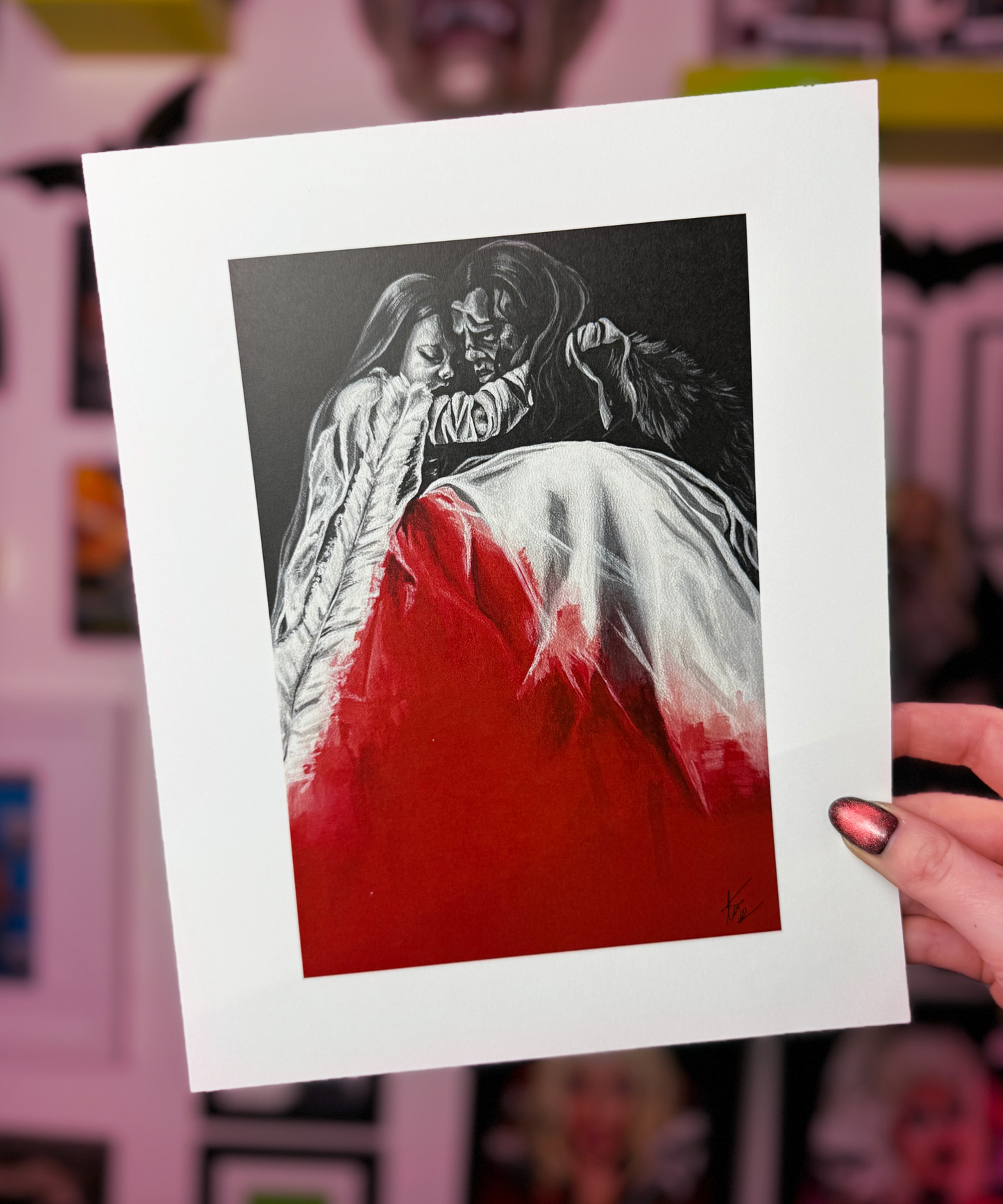 Creature and Elizabeth Print 8”x10”