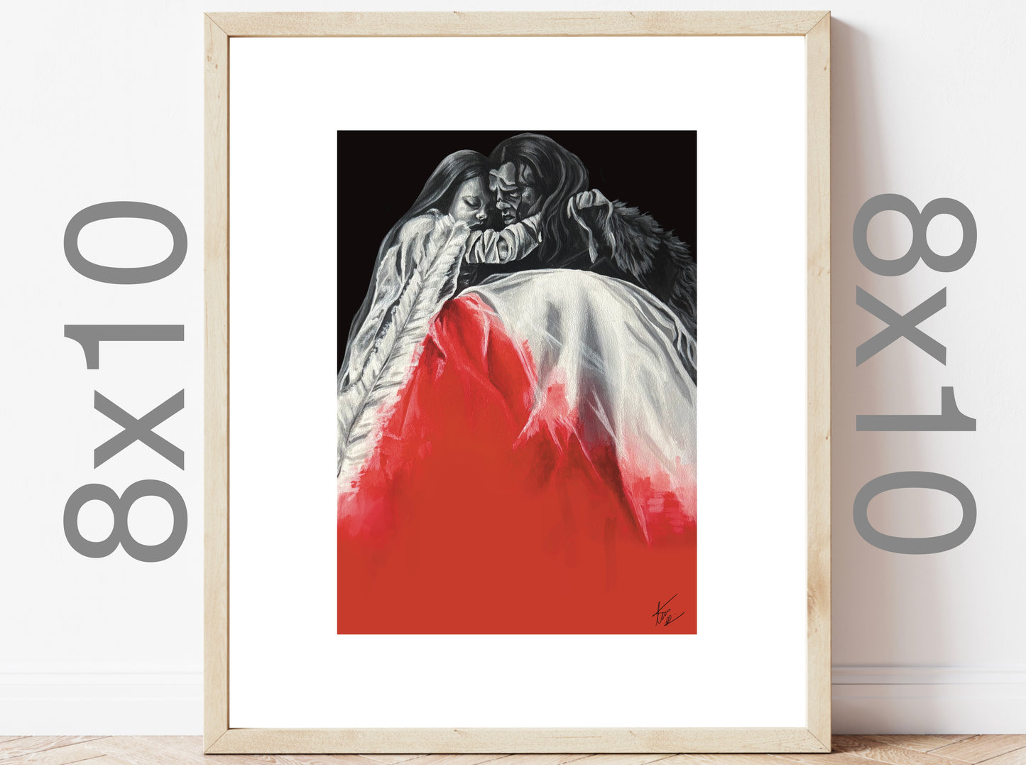 Creature and Elizabeth Print 8”x10”