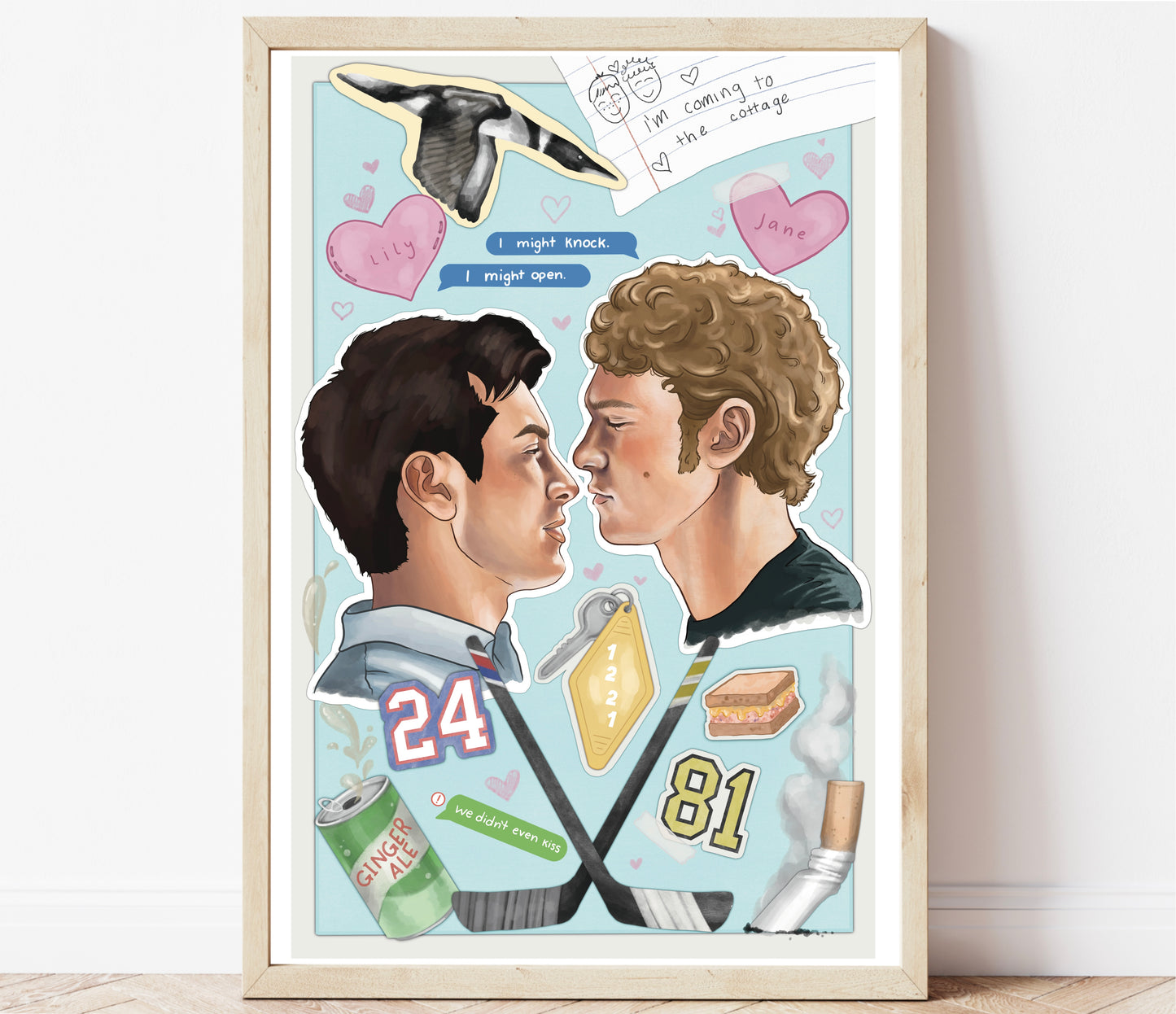 Heated Rivalry Print