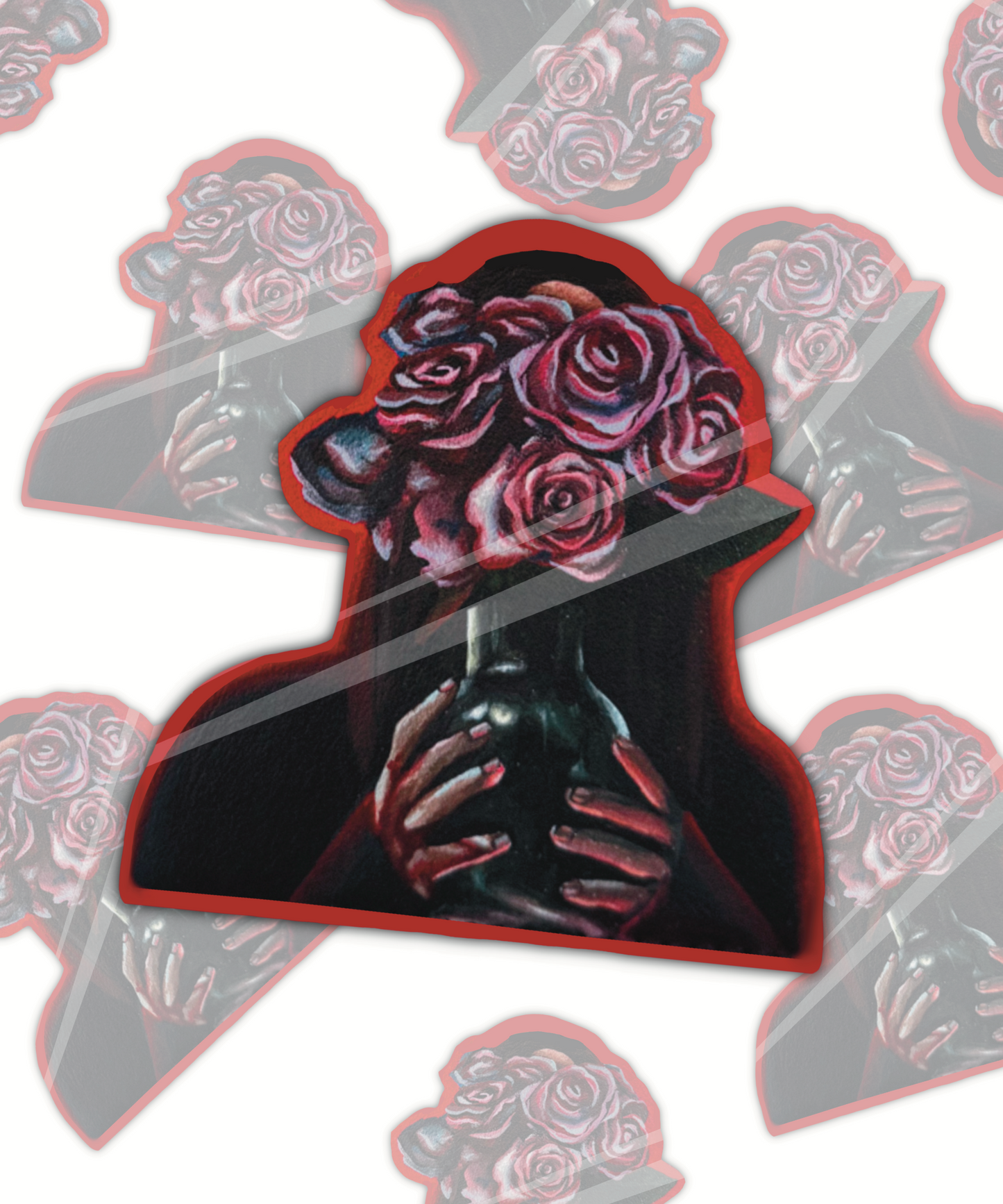 Nikki Flowers Sticker