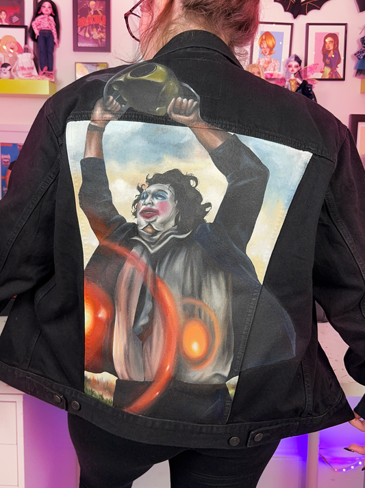 Texas Chainsaw Massacre Hand Painted Jacket