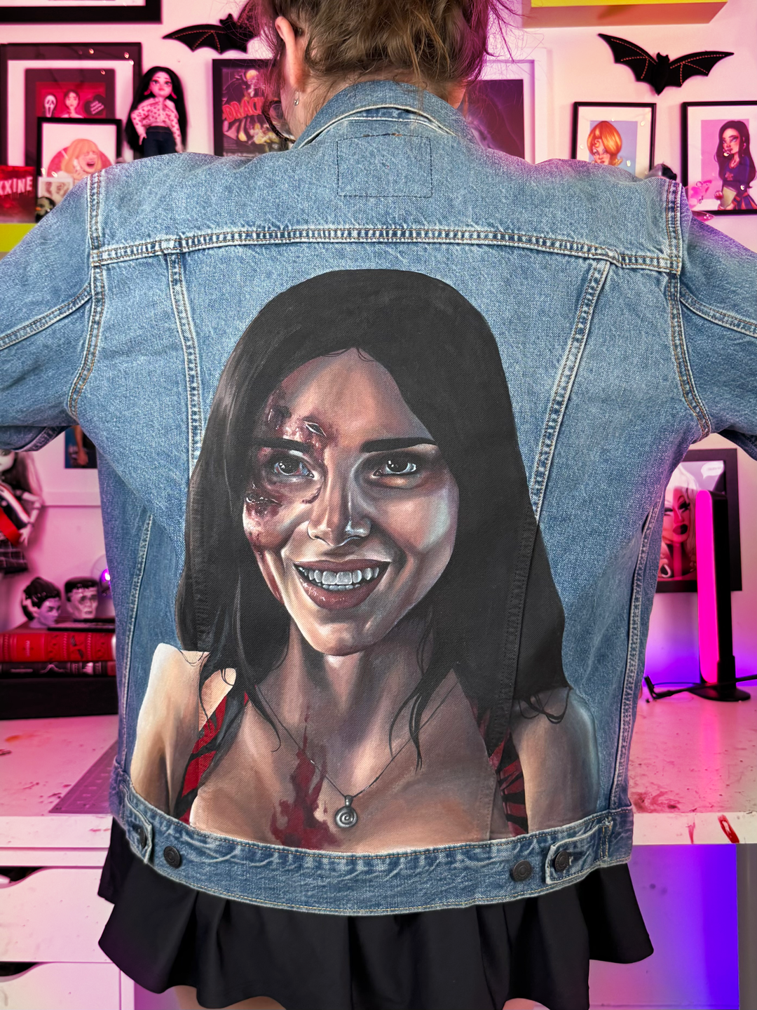 Nikki Hand Painted Jacket