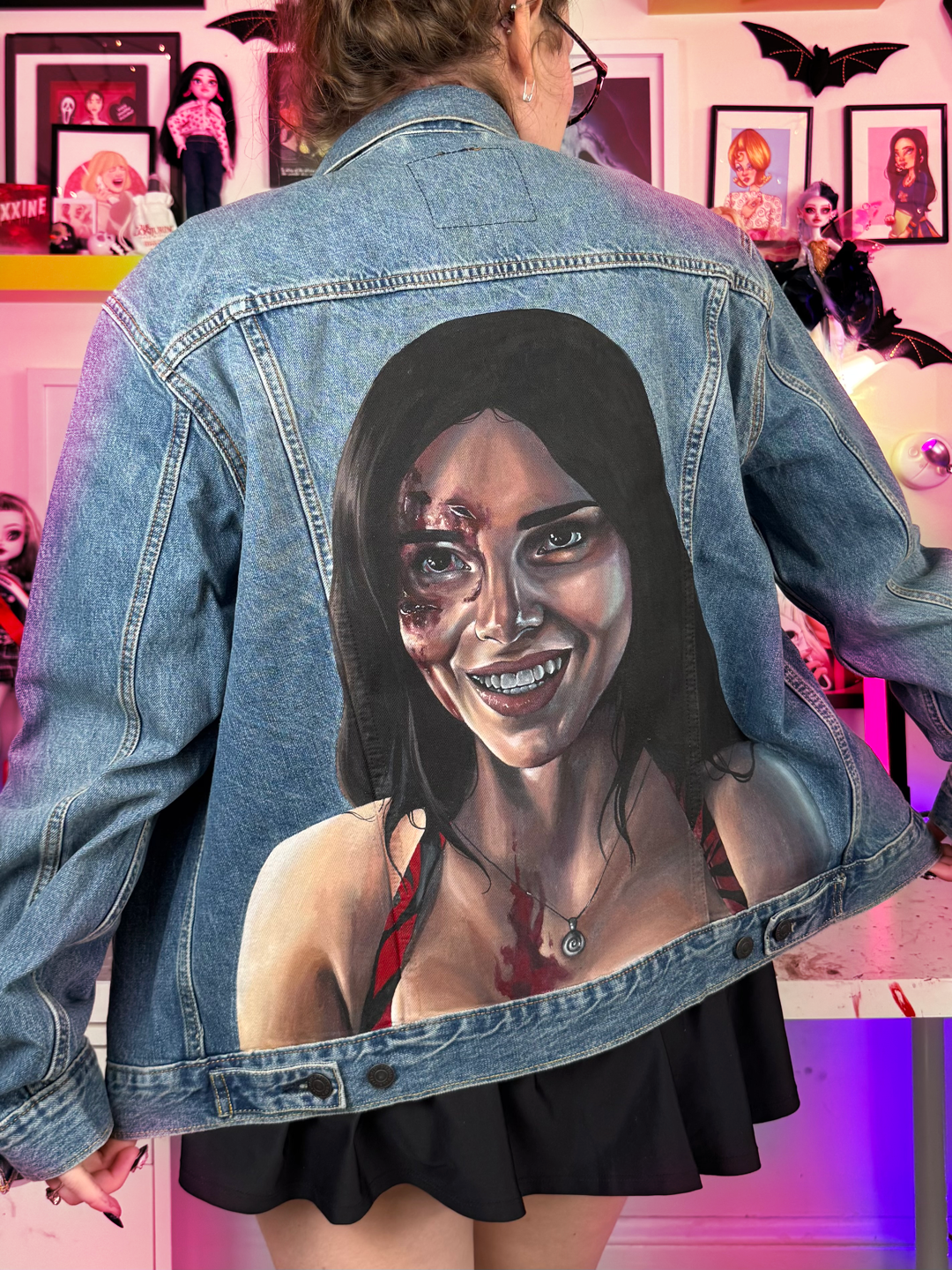 Nikki Hand Painted Jacket
